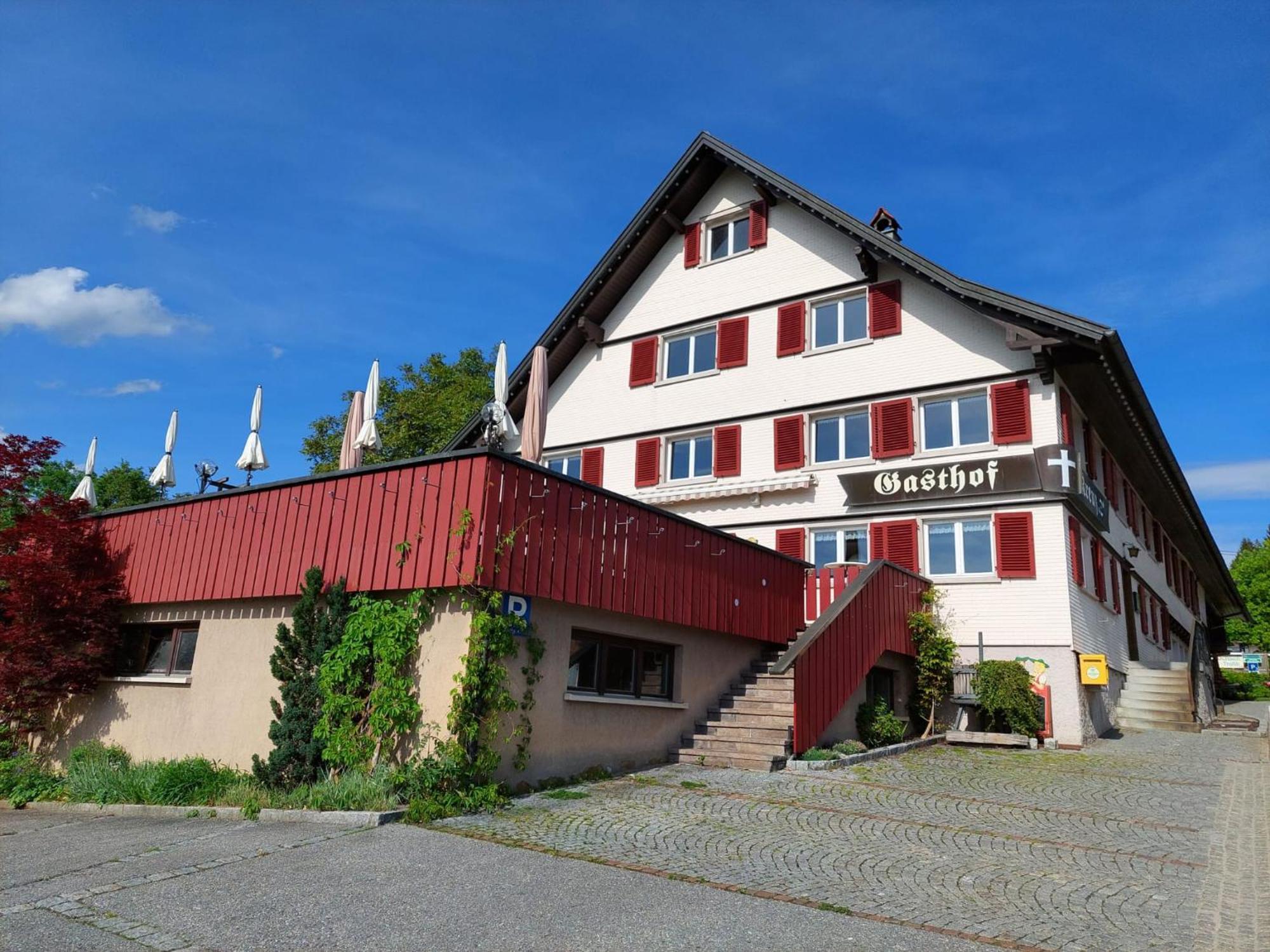 Gasthof Kreuz Bildstein Eksteriør bilde