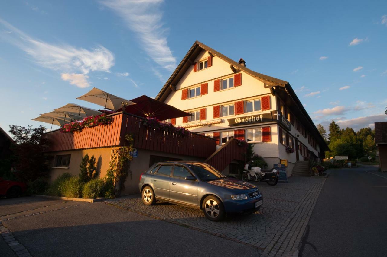 Gasthof Kreuz Bildstein Eksteriør bilde